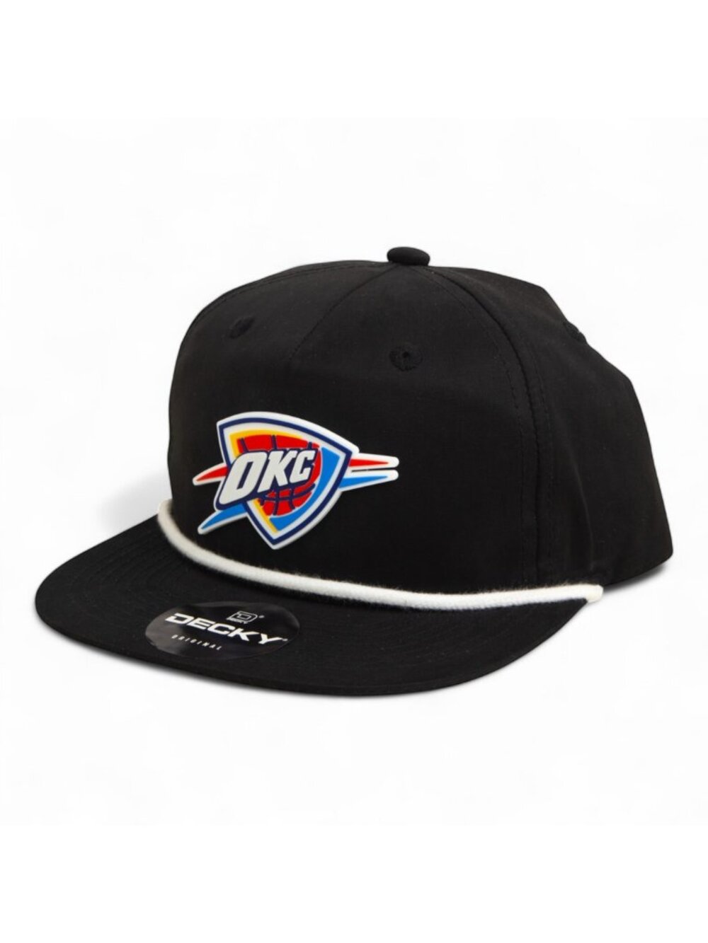 Oklahoma City Thunder 3D Classic Rope Hat- Black
